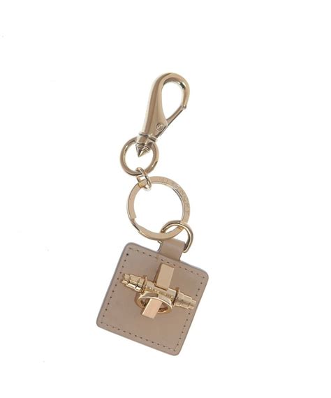 givenchy cloth key ring with logo